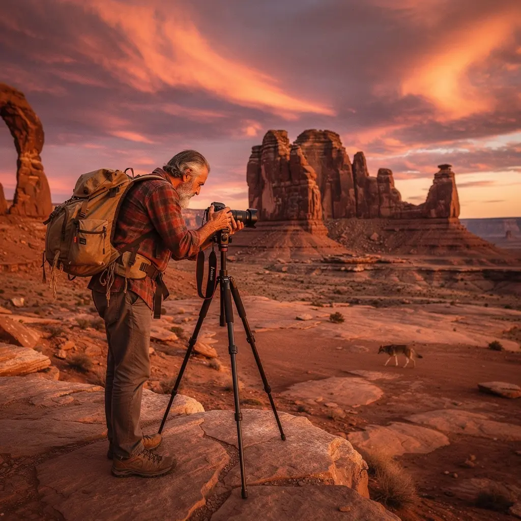Каменные арки, отражающие красоту природы и её геологическое разнообразие.